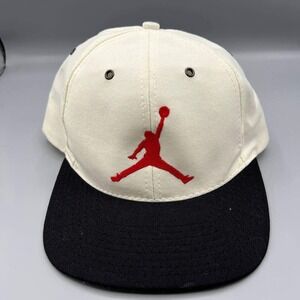 Vintage Air Jordan 45 Hat Men G Dragon White Black Nike Snap Back‎ Cap